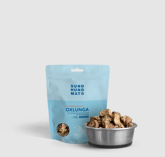 Sund Hundmat Oxlunga 60g