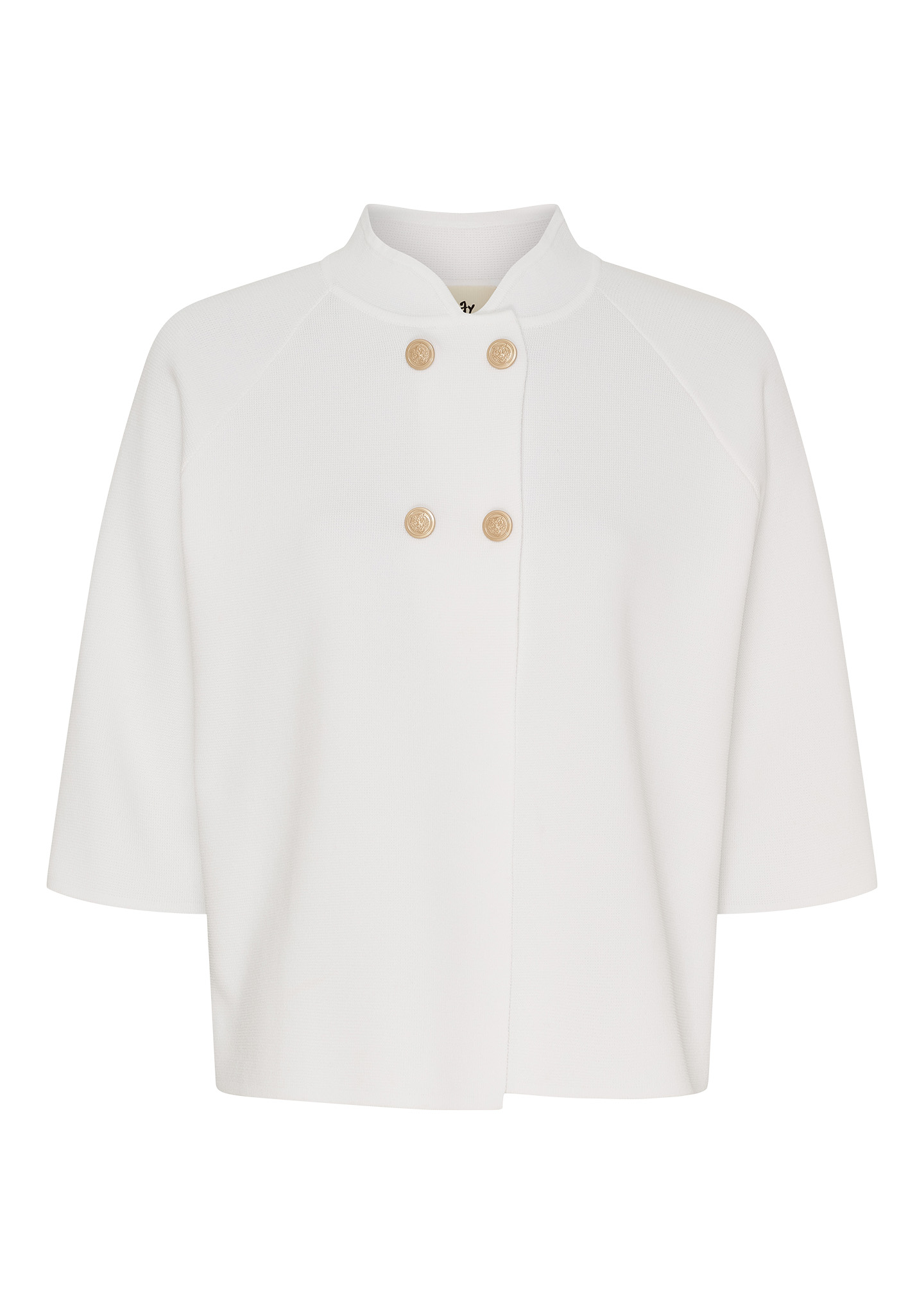 Jena Poncho Blouse - Broken White - Isay
