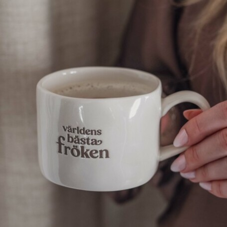 Mugg "Världens Bästa Fröken" - Majas Cottage - 2