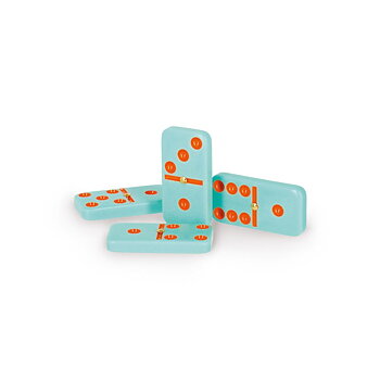 Domino turkos (av plast)
