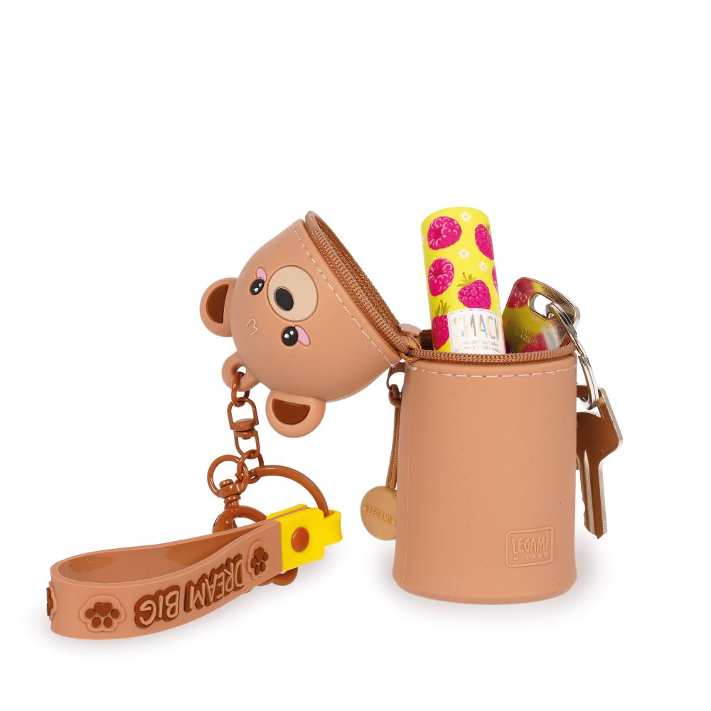 Mini Kawaii Coin purse, nyckelring, Teddy Bear - 6
