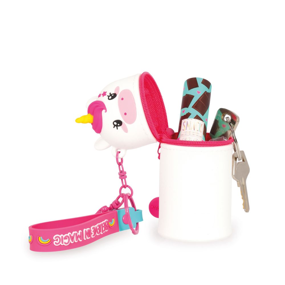 Mini Kawaii Coin purse, nyckelring, Unicorn - 6