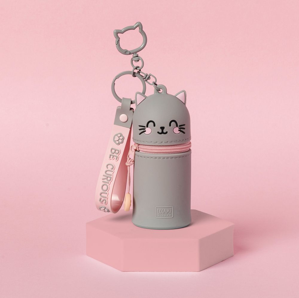 Mini Kawaii Coin purse, nyckelring, Kitty - 7