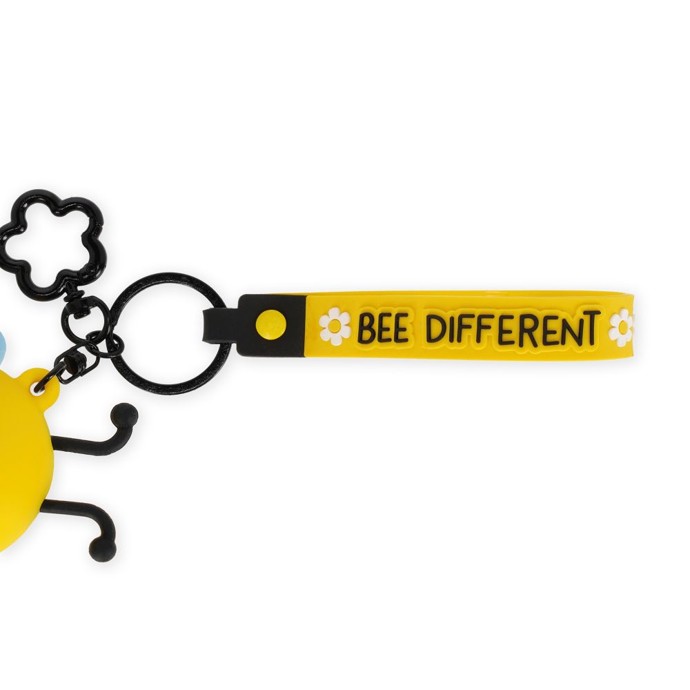 Mini Kawaii Coin purse, nyckelring, Bee - 5