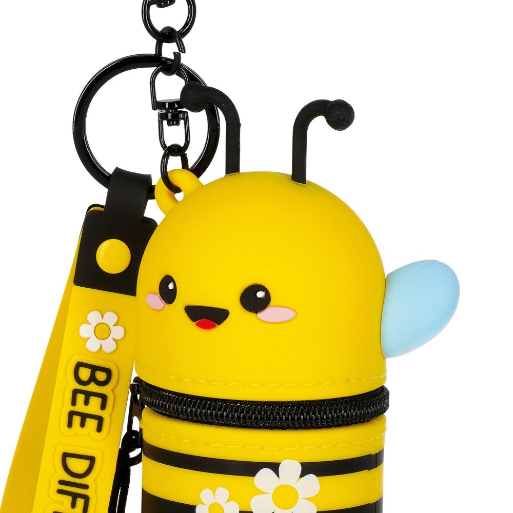 Mini Kawaii Coin purse, nyckelring, Bee - 4