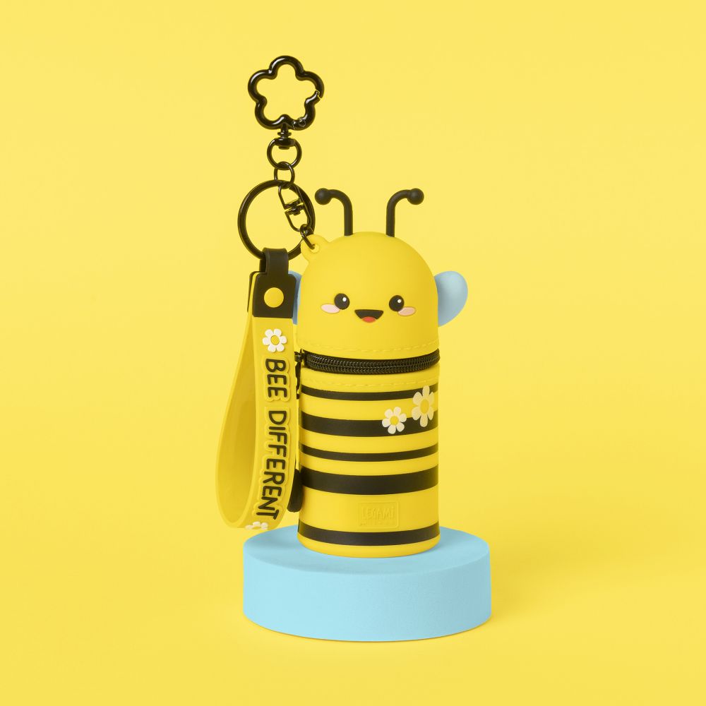 Mini Kawaii Coin purse, nyckelring, Bee - 7
