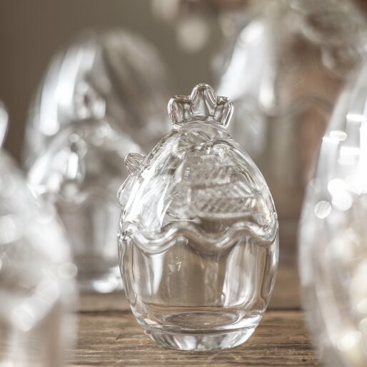 Höna burk av glas Liten - Majas Cottage - 3