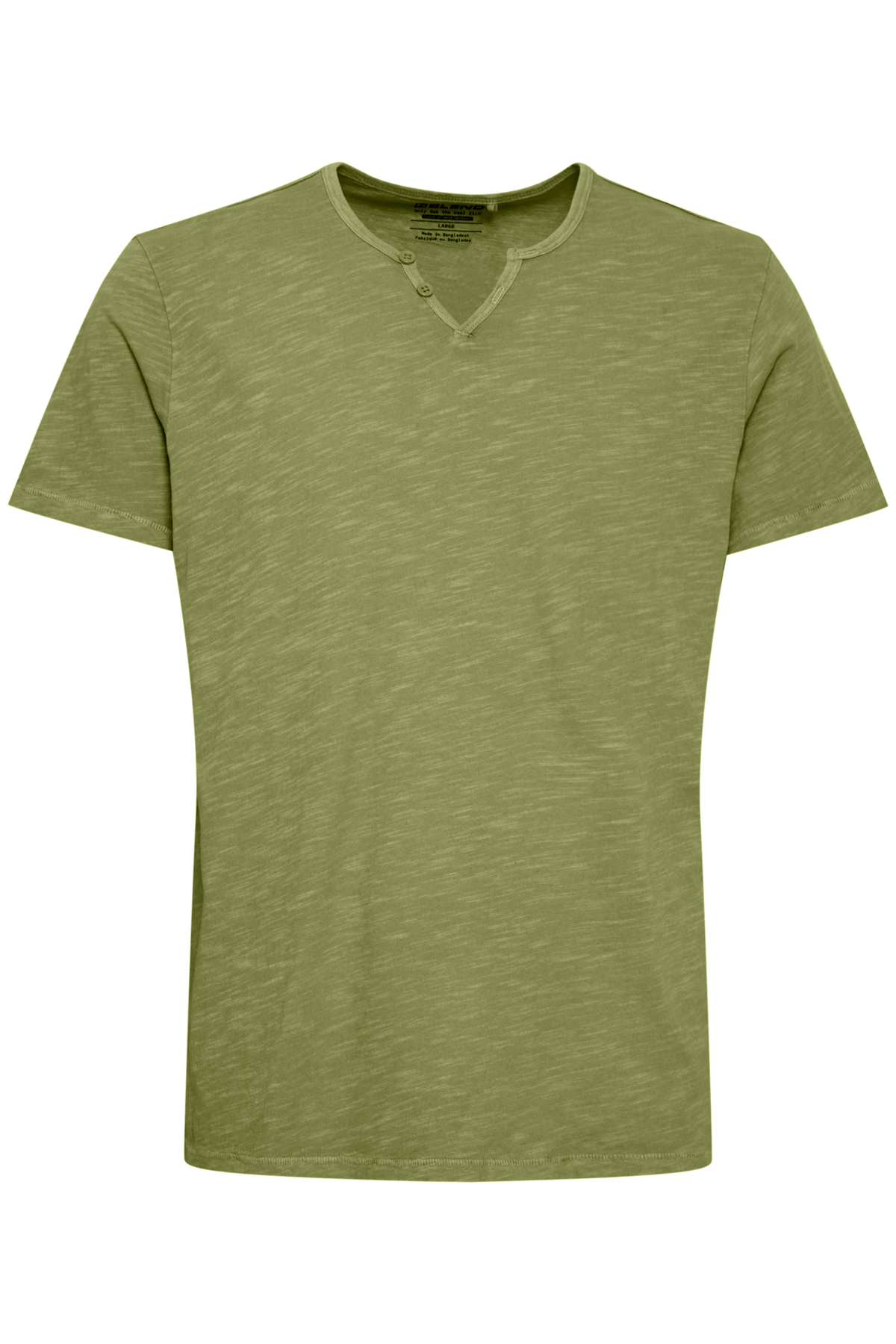 BHASHTON SPILT NCK S/S TEE