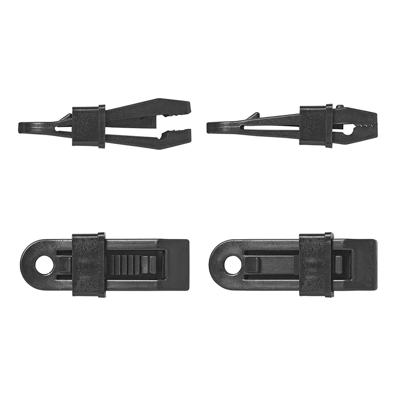 Fastening clips set of 4 for tent mat and tarpaulin - 4