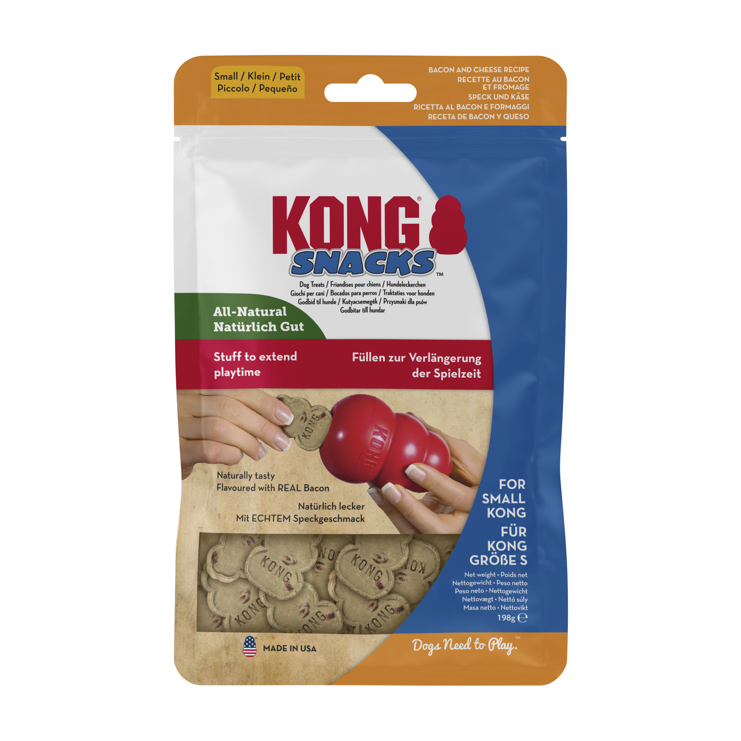 KONG Snacks Bacon &amp; Cheese