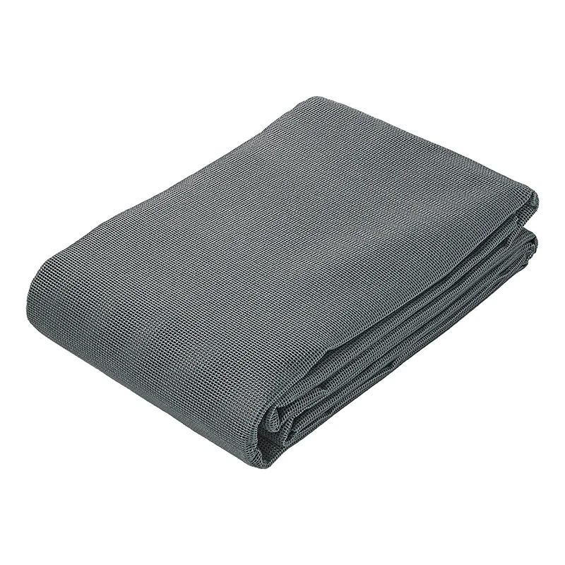 Tent carpet, air permeable, anthracite gray, 2.5x6 m