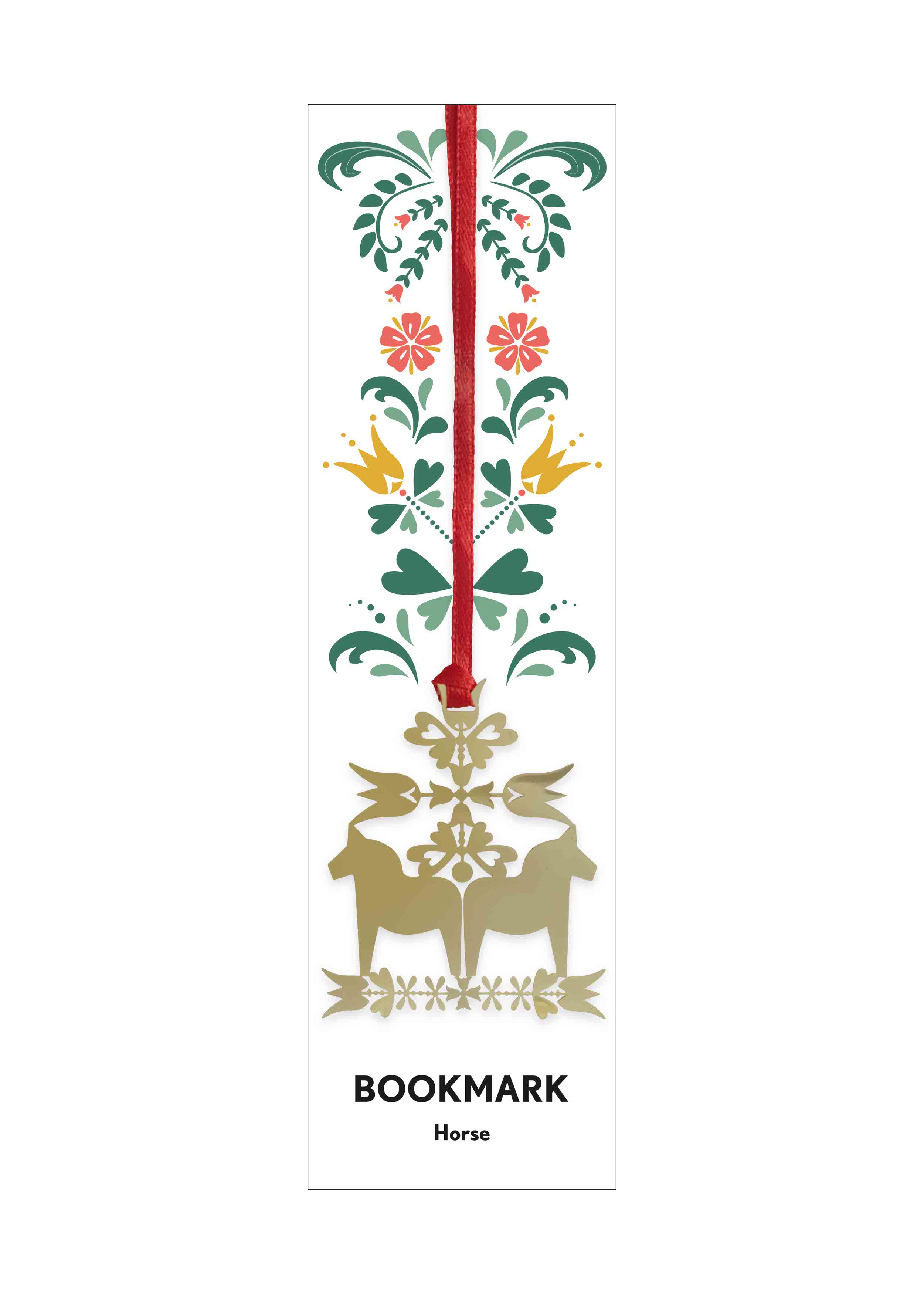 Bokmärke - Hästar