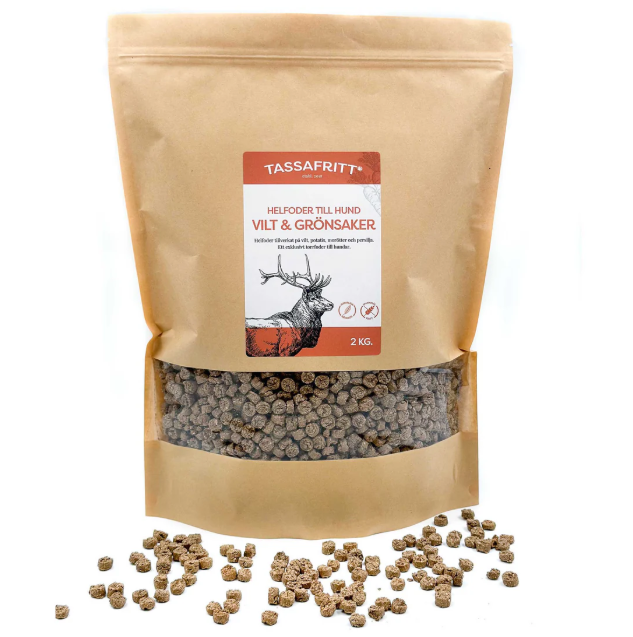 TassaFritt Vilt & Grönsaker HELFODER 100g