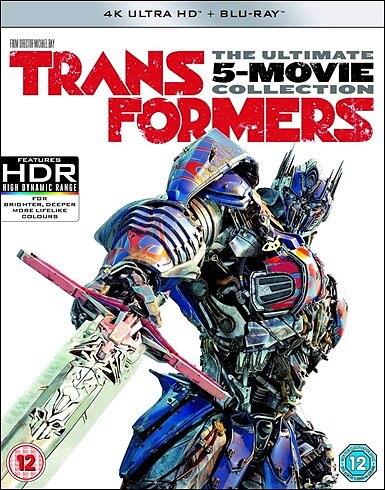 Transformers: The Ultimate 5-Movie Collection (BLU-RAY 4K ULTRA HD + BLU-RAY)