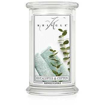 Kringle Candle Large jar Eucalyptus Cotton