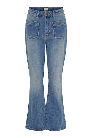 Isay - Bologna Kickflare Jeans Mid Denim