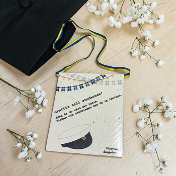 Student-halsband - Disktrasa med budskap (olika varianter)