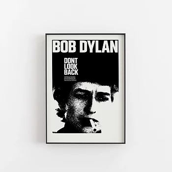 Poster Bob Dylan "Don't look back"