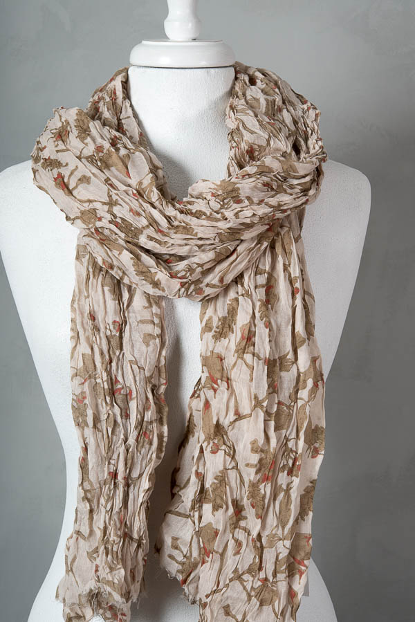 Culture - Lizza Scarf Shell Rose Mix - 2