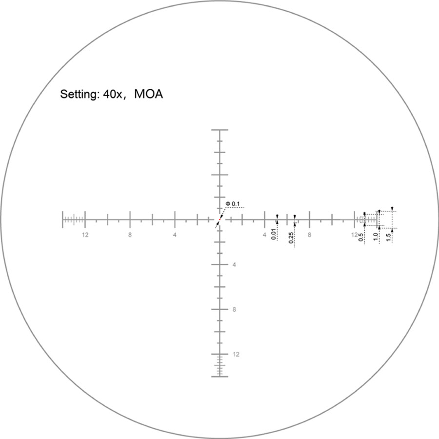 Vector Optics Continental x8 6-48x56 ED MOA Competition SFP Scope - 7