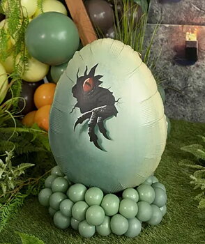 Folieballong - Dinosaurieägg - Jurasic World