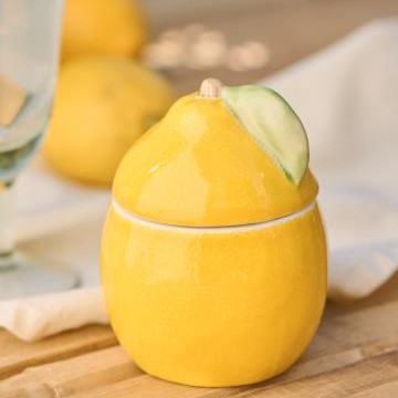 Citronburk med lock - 2