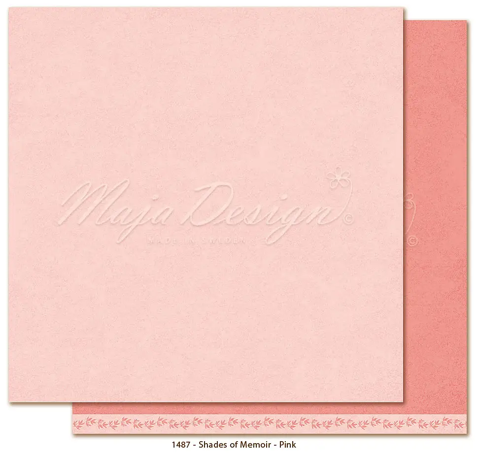 MD 1487 Memoir  Mono -Pink
