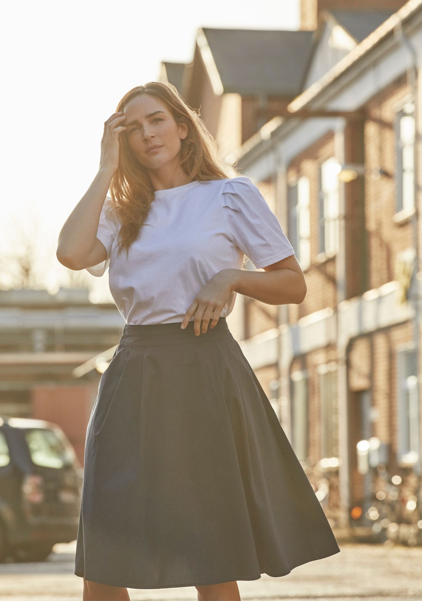 Sigga Skirt - Camel - Isay - 3