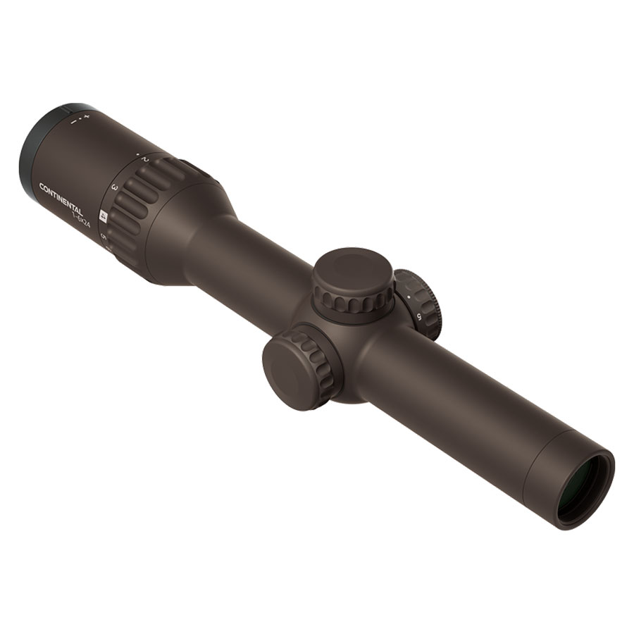 Vector Optics Continental x6 1-6x24 Coyote FDE HD SFP - 5