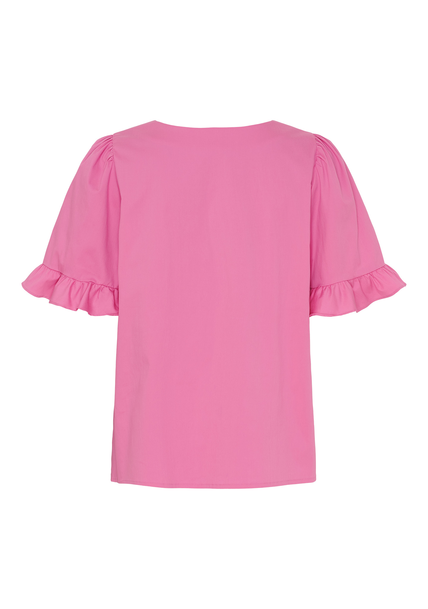 Sigga Flounce Blouse - Fresh Pink - Isay - 5
