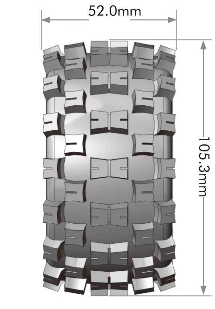 Louise Däck & Fälg ST-MCROSS Mini Maxx/ XRT (0 & 1/2 Offset Hex) (2) - 2