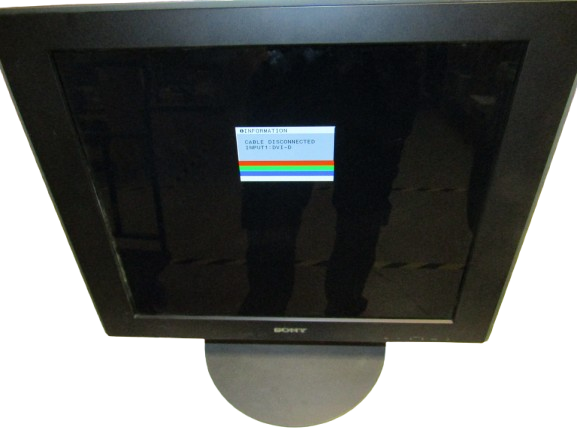  Sony SDM-HS73 LCD-skärm. 