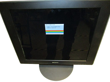  Sony SDM-HS73 LCD-skärm. 