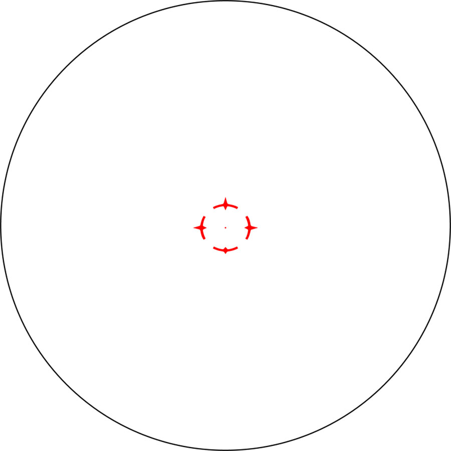 Vector Optics Paragon 1x18 X-Mini Prism Scope - 10
