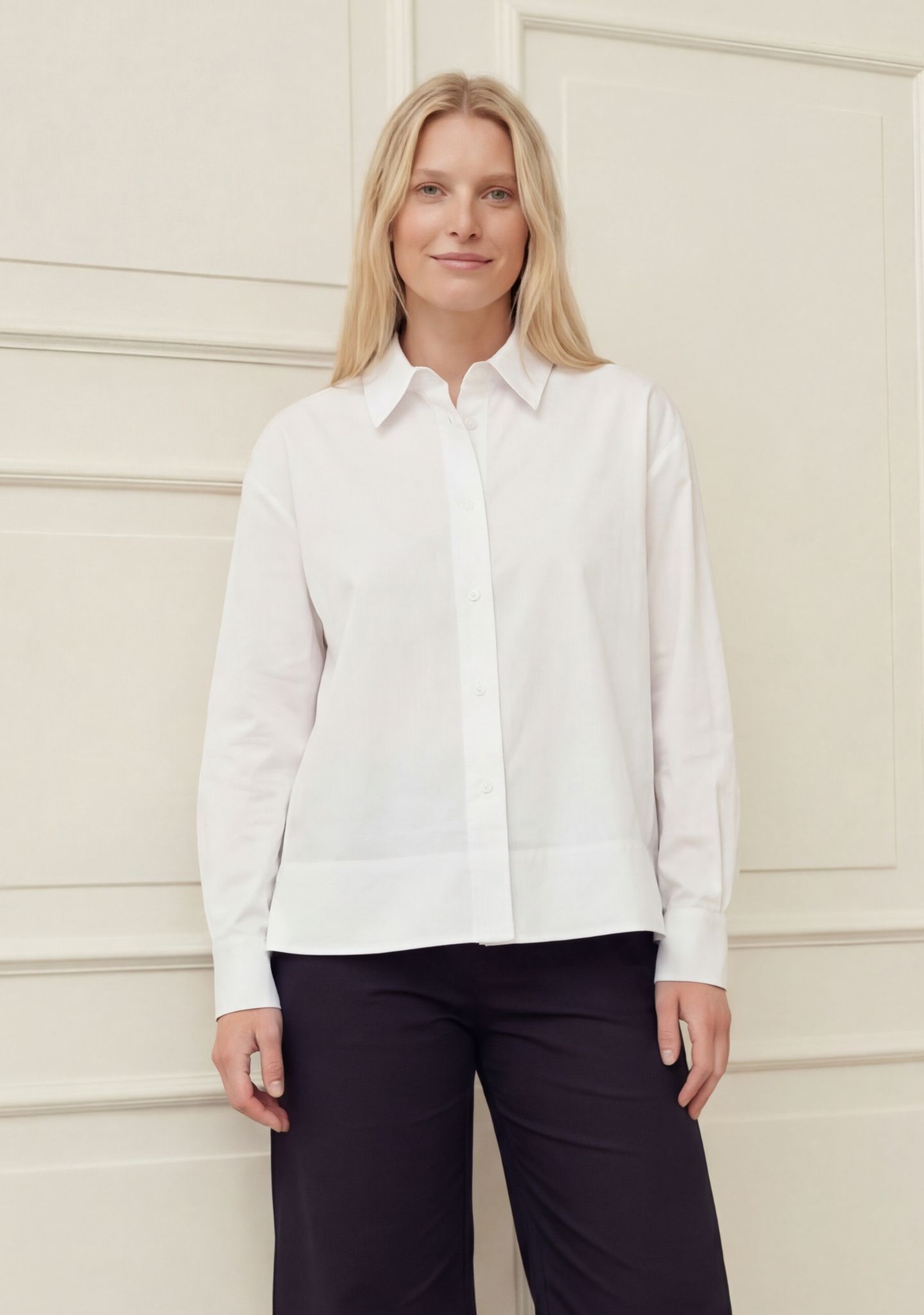 Sigga Shirt Jacket - White - Isay