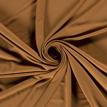 ECOVERO JERSEY - CARAMEL