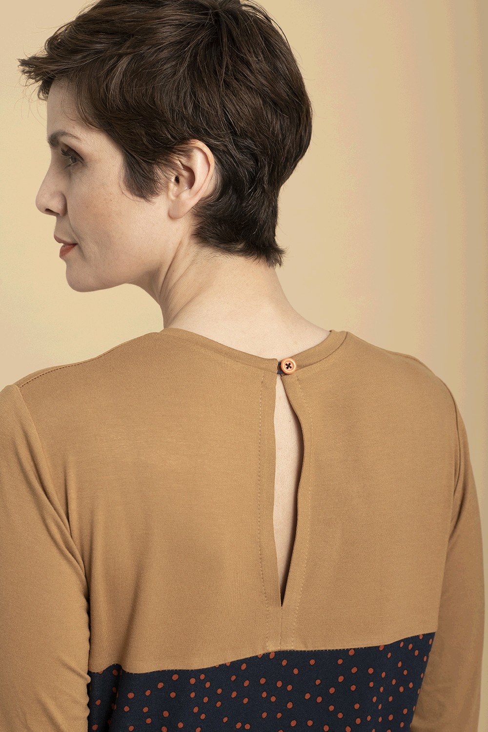 ECOVERO JERSEY - CARAMEL - 6