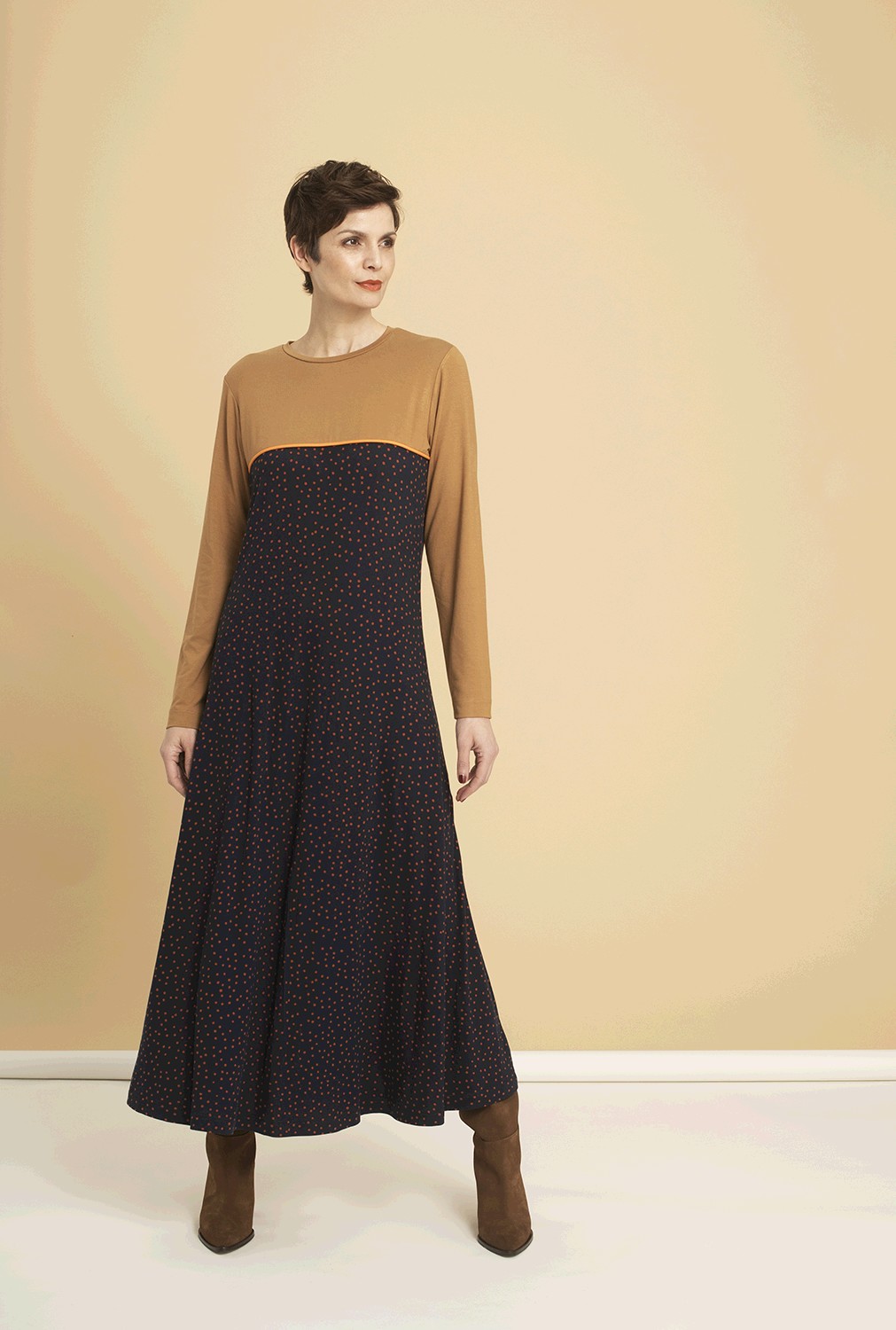 ECOVERO JERSEY - CARAMEL - 7