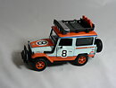 Toyota FJ40  Land Cruiser  ( GULF ) 1:24 Motor Max