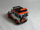 Toyota FJ40  Land Cruiser  ( GULF ) 1:24 Motor Max
