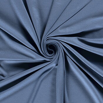 ECOVERO JERSEY - BLUE