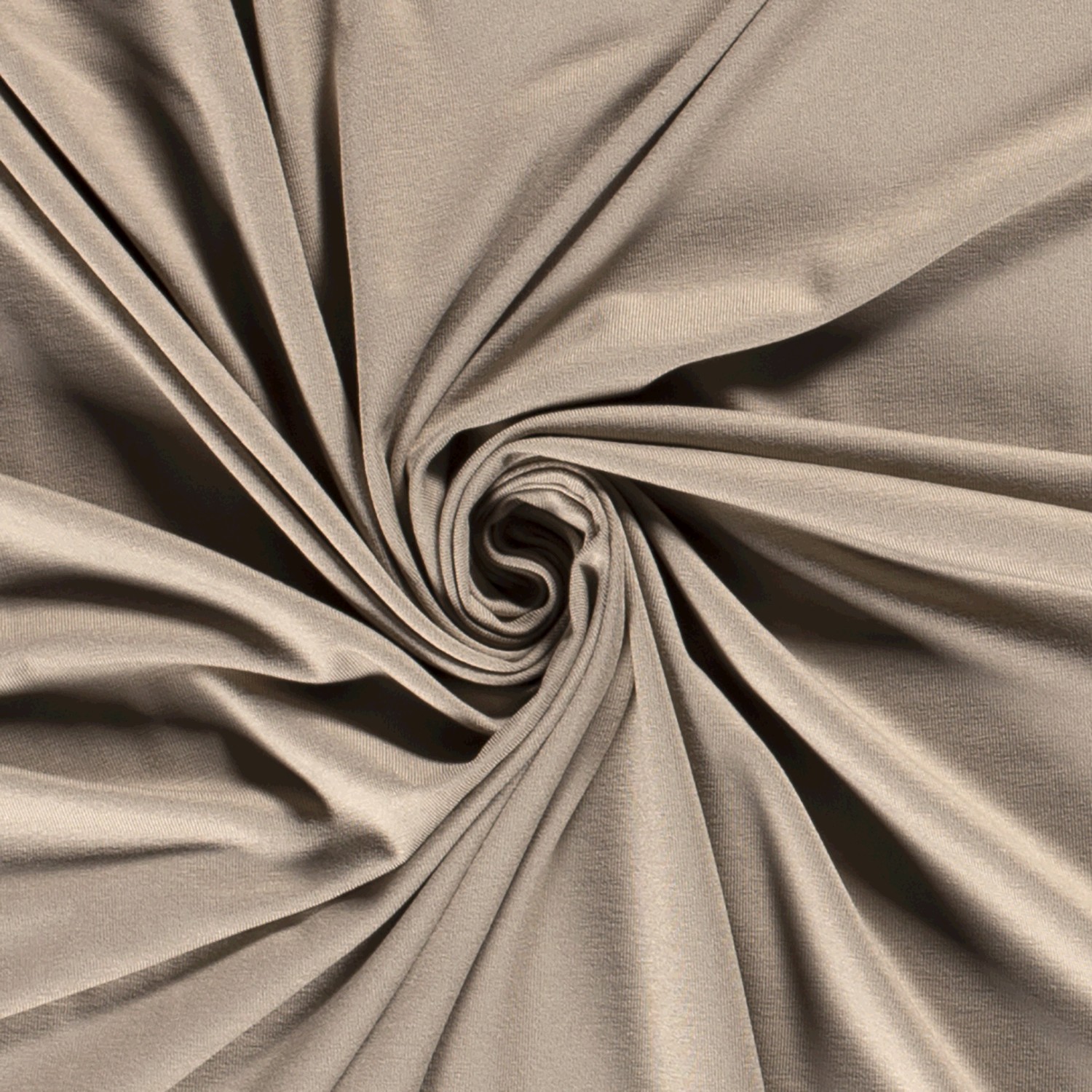 ECOVERO JERSEY - DARK BEIGE