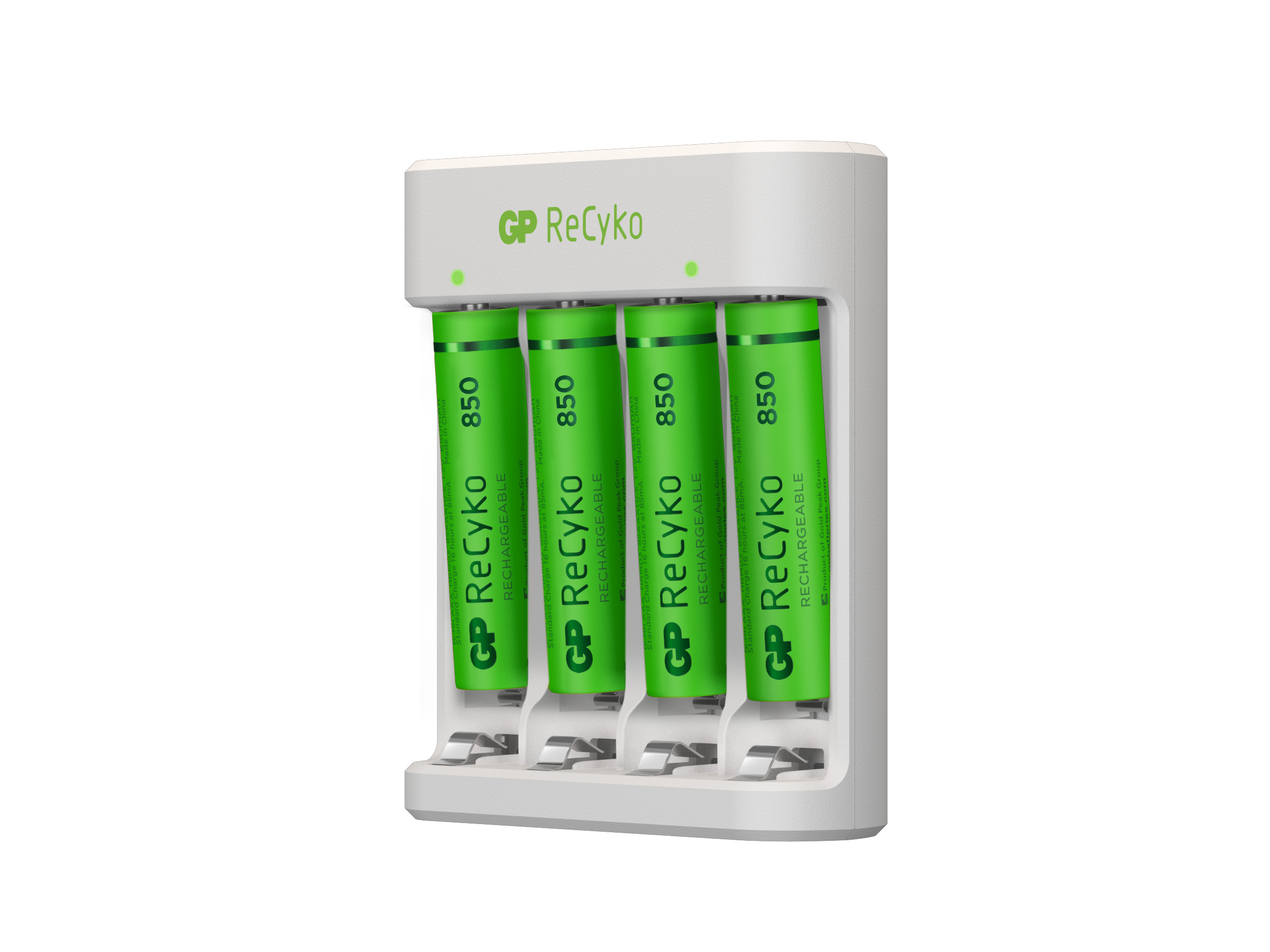 GP ReCyko Batteriladdare inkl. 4xAAA 850mAh - 2
