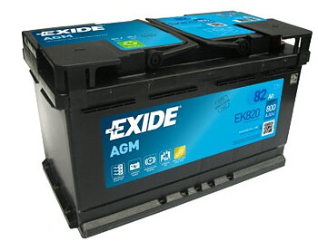 Exide AGM EK820 82AH
