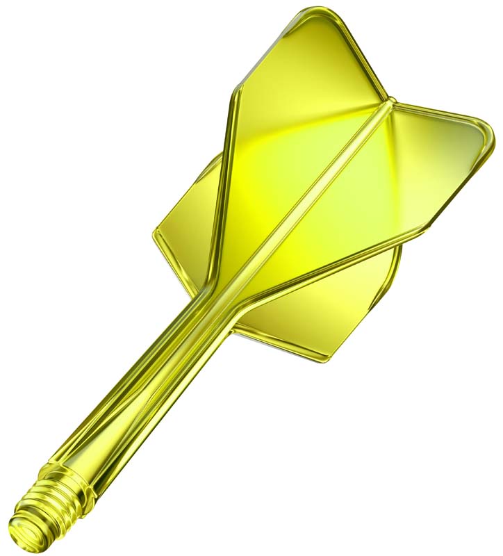 GOAT A1R Neon Yellow  Clear NO6 Short 19mm