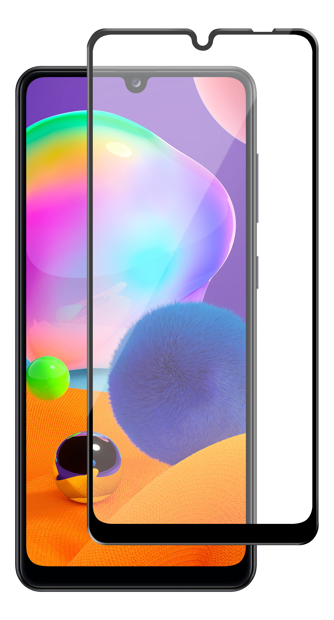Deltaco, Skärmskydd för Samsung Galaxy A12 4G / A13 5G / A32 5G, 2,5D härdat glas, 9H hårdhet. - 2