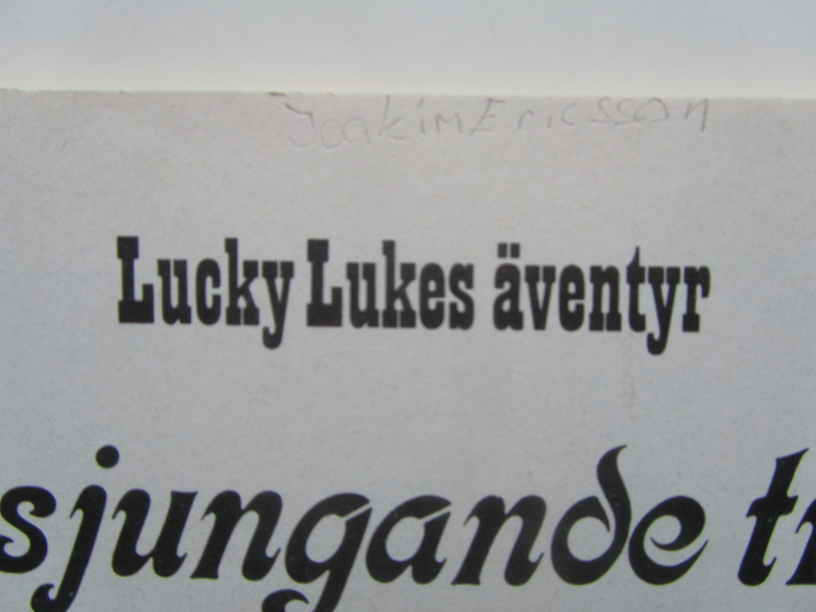 Lucky Luke 35 Den sjungande tråden - 5