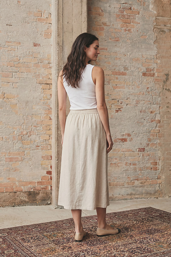 Isay - Pearl Skirt Sand - 2