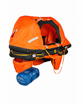 Sea-Safe Livflotte Pro Light självrätande ISO9650-1 Group A Pack 2 6p väska