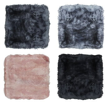 Kuddfodral (svart, rosa, grå)